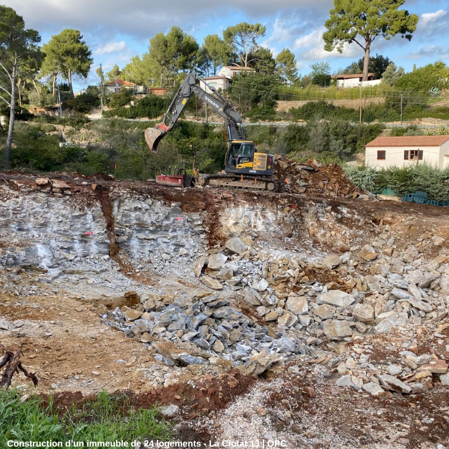 Construction d’un immeuble de 25 logements - St Cyr sur Mer MOEX (23)
